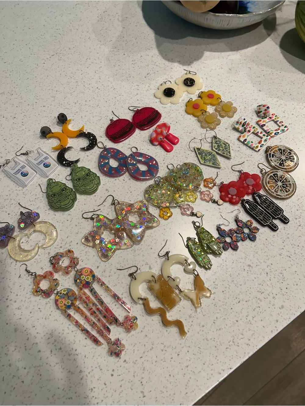 19 pairs Women's Dangle Earrings